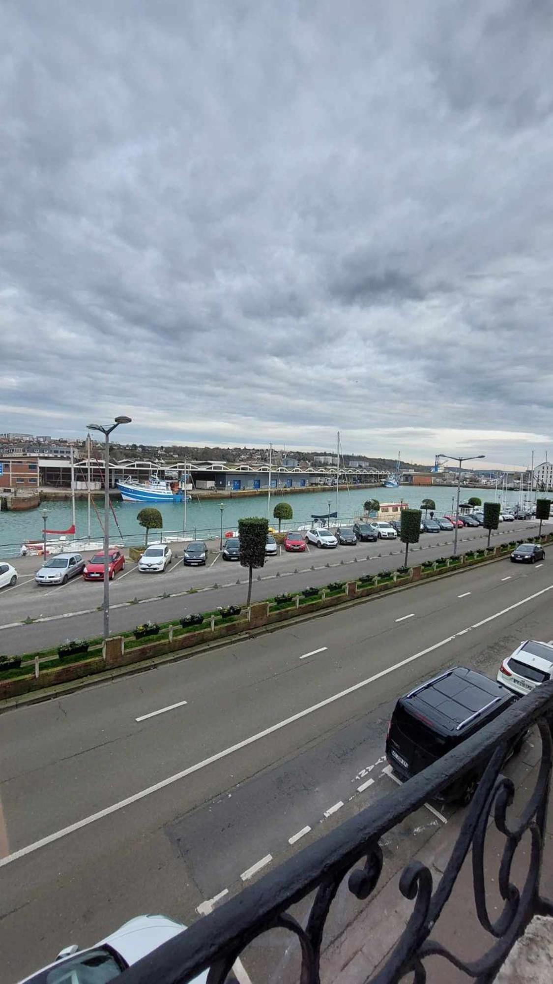 Vue Sur Le Port Studio Le Moussaillon Dieppe Exterior photo